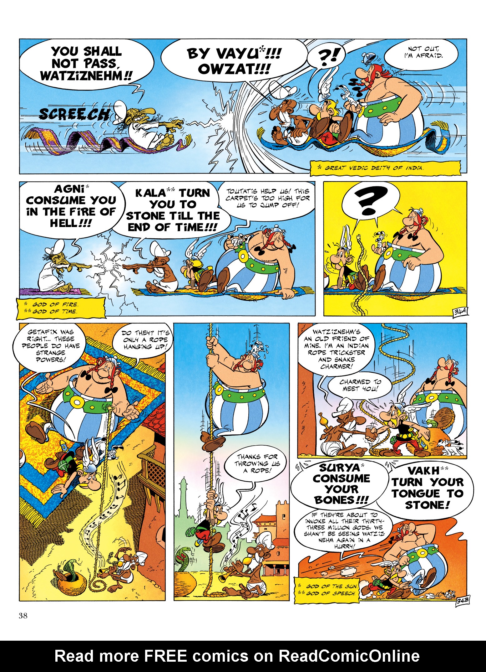 Read online Asterix comic -  Issue #28 - 39