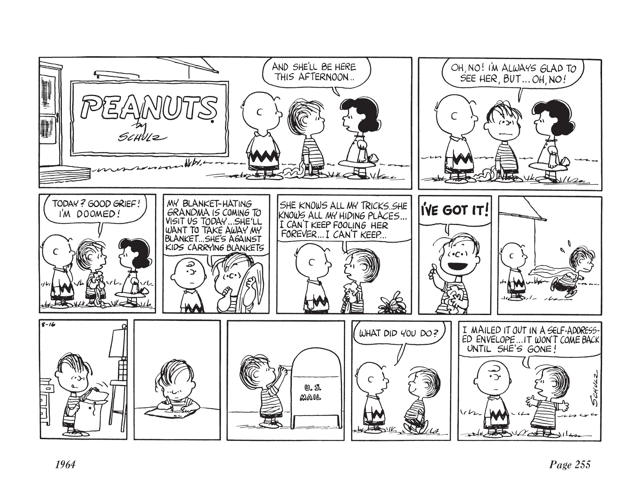 Read online The Complete Peanuts comic -  Issue # TPB 7 - 266
