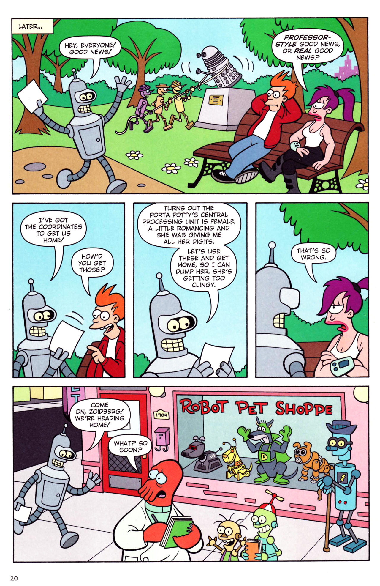 Read online Futurama Comics comic -  Issue #32 - 15