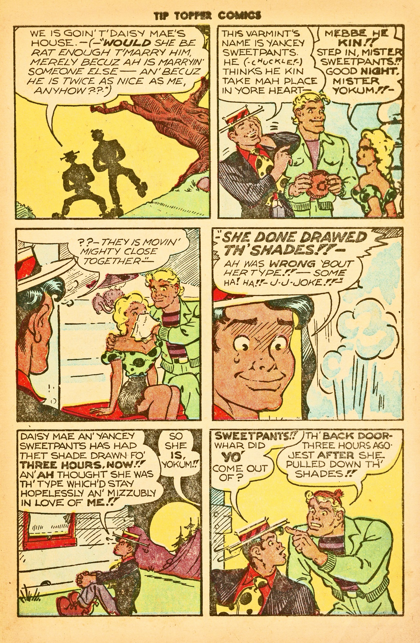 Read online Tip Topper Comics comic -  Issue #21 - 27