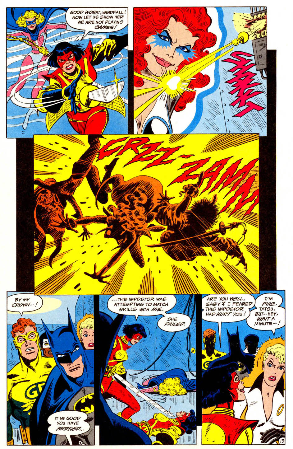 Read online The Outsiders (1985) comic -  Issue #21 - 14