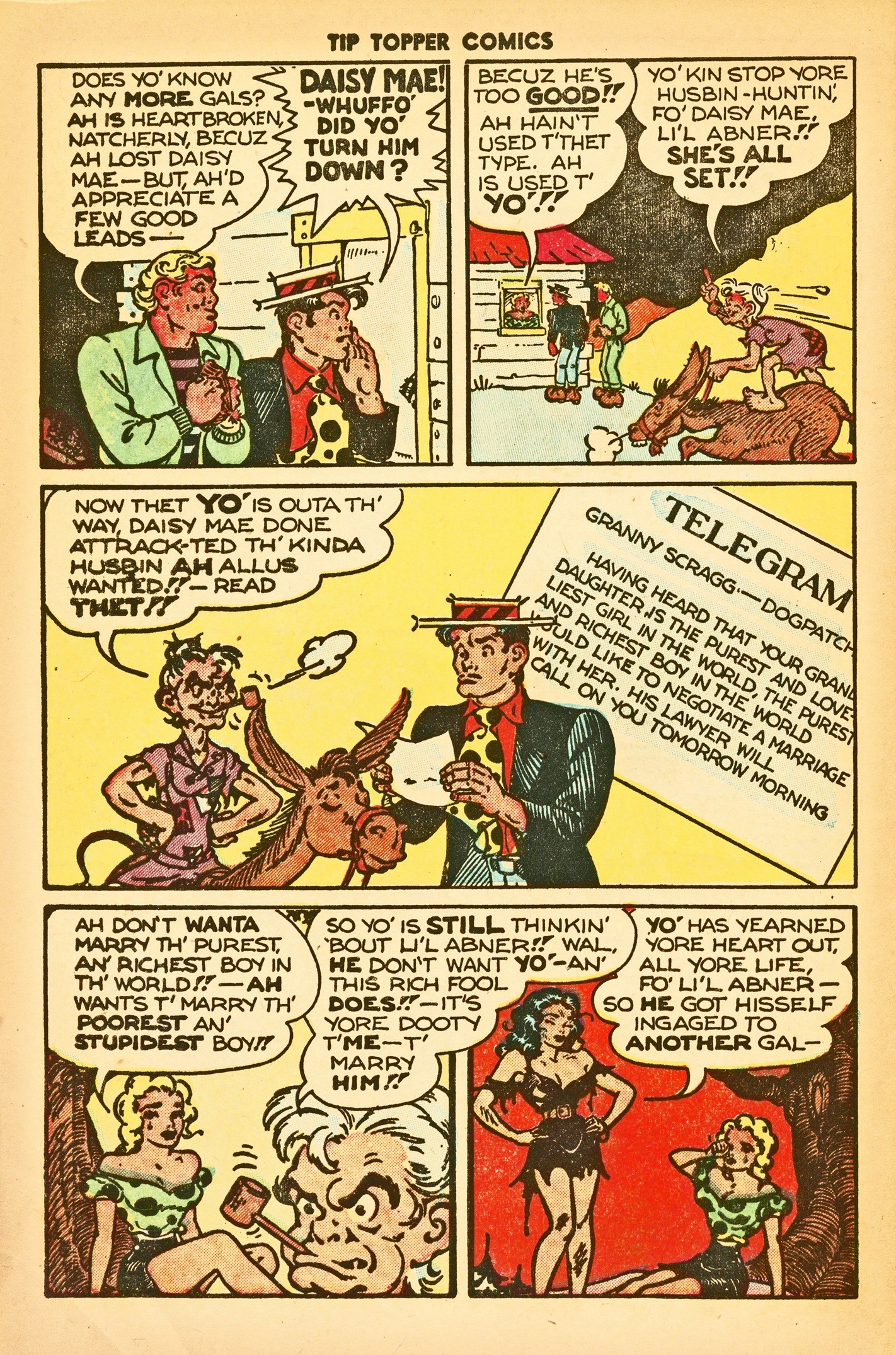 Read online Tip Topper Comics comic -  Issue #21 - 28