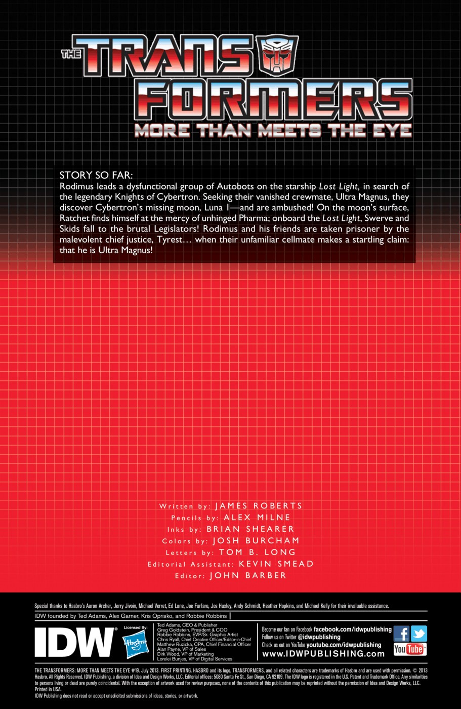 Read online The Transformers: More Than Meets The Eye comic -  Issue #19 - 3