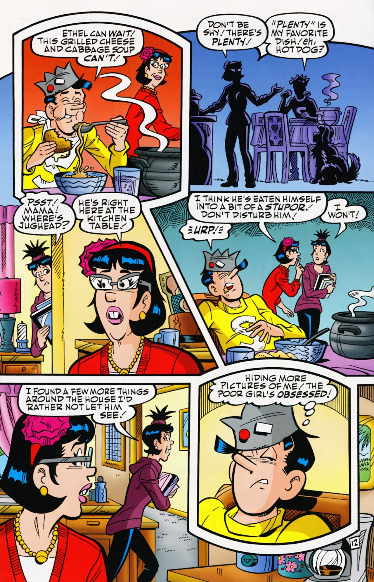 Read online Archie's Pal Jughead Comics comic -  Issue #208 - 17