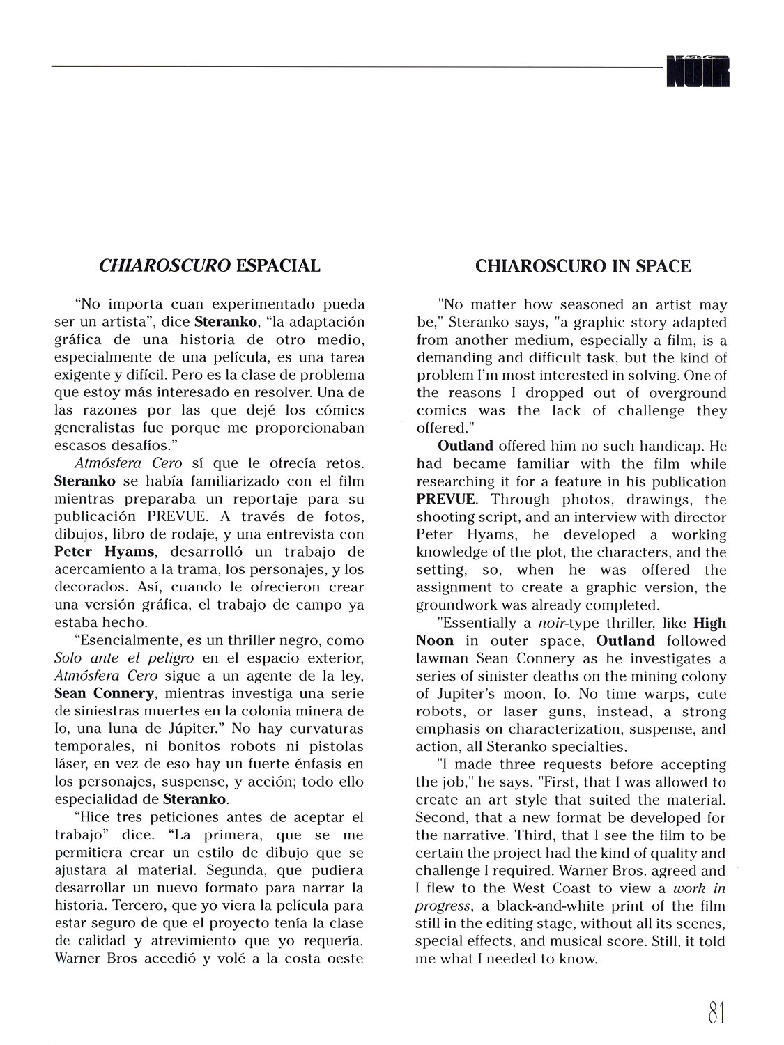 Read online Steranko: Arte Noir comic -  Issue # TPB (Part 1) - 81