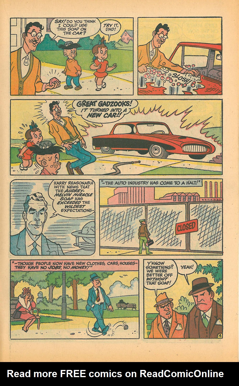 Read online Little Audrey And Melvin comic -  Issue #35 - 15