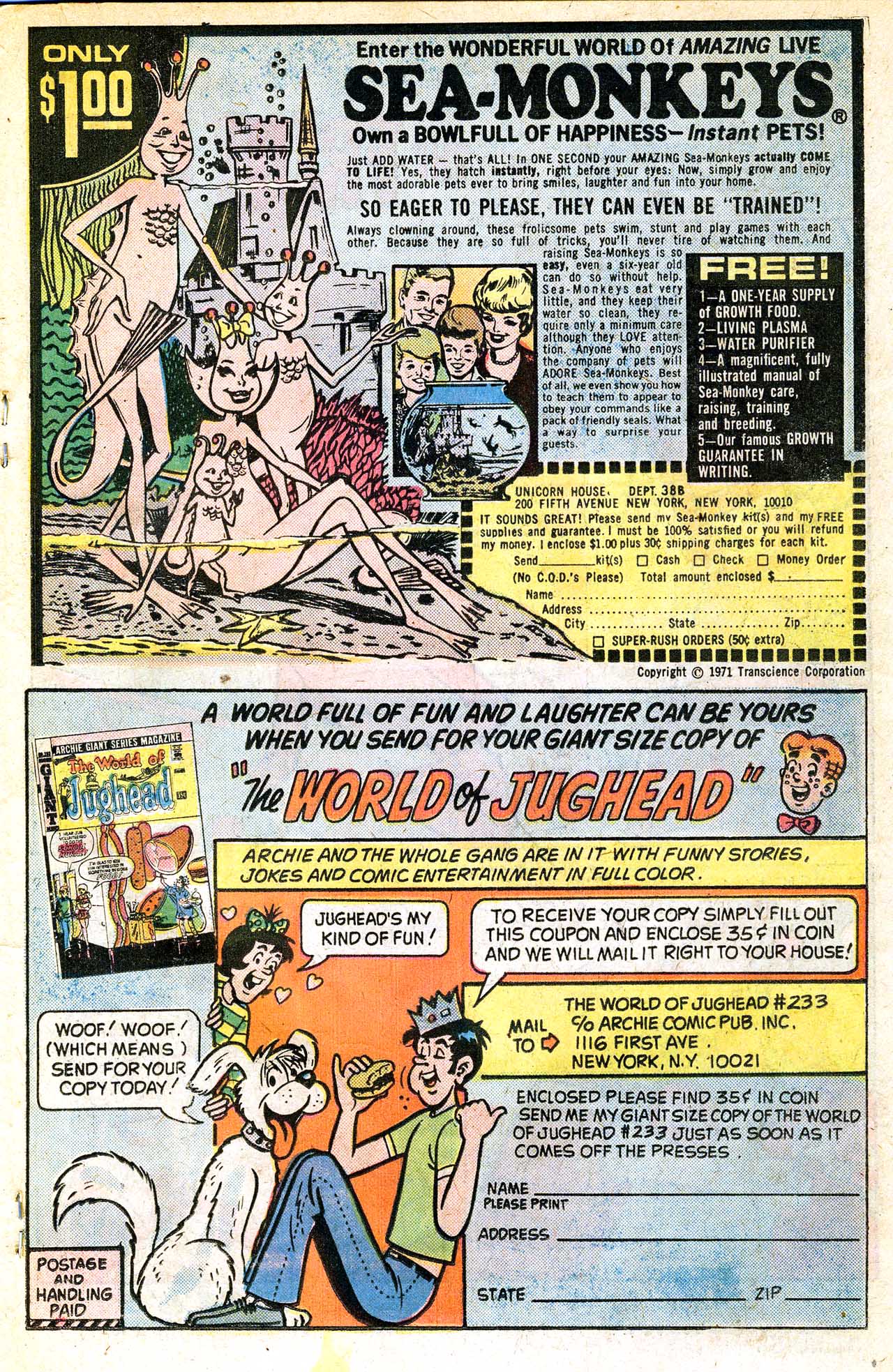 Read online Archie's TV Laugh-Out comic -  Issue #30 - 19