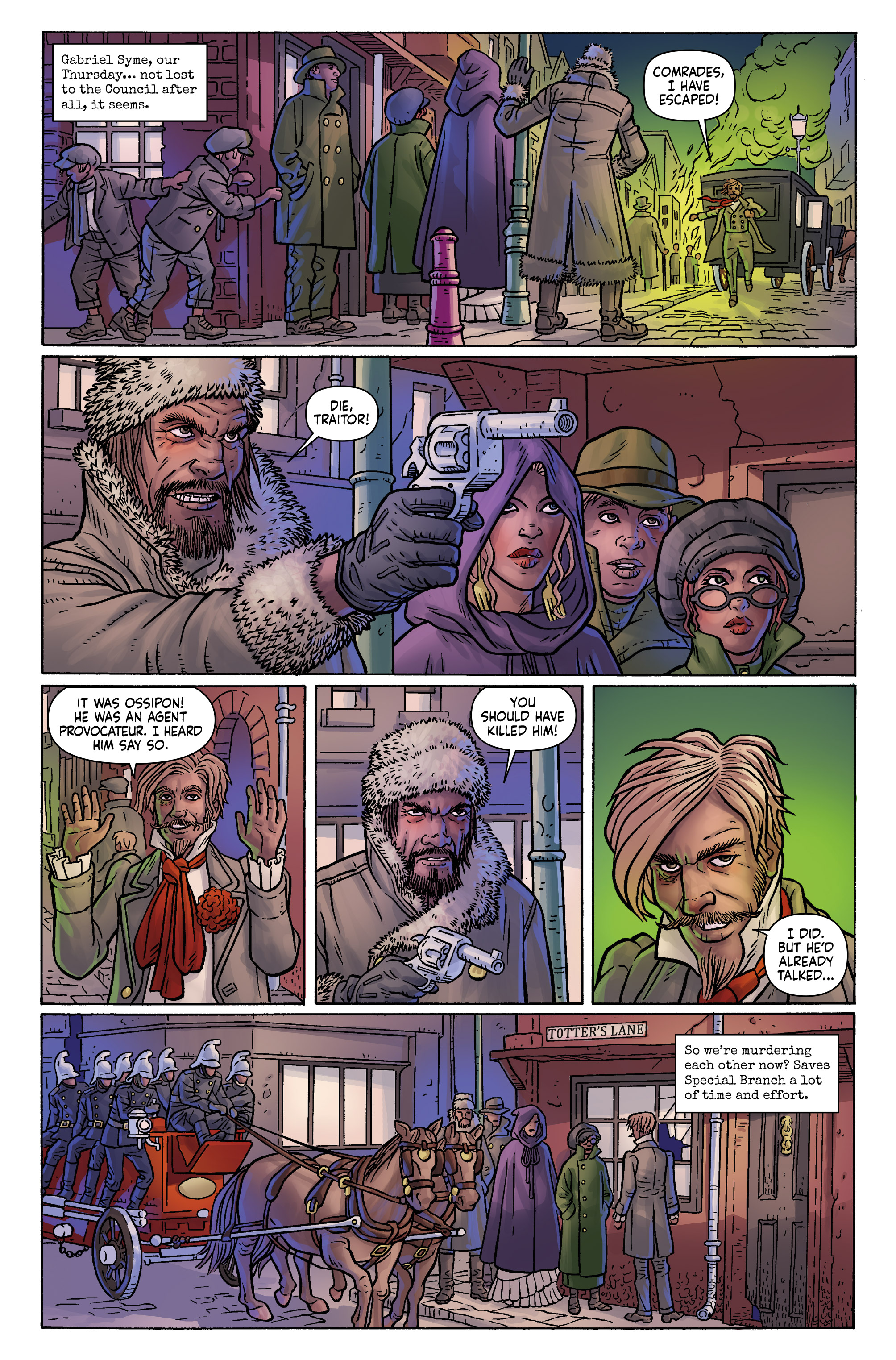 Read online Anno Dracula comic -  Issue #3 - 13