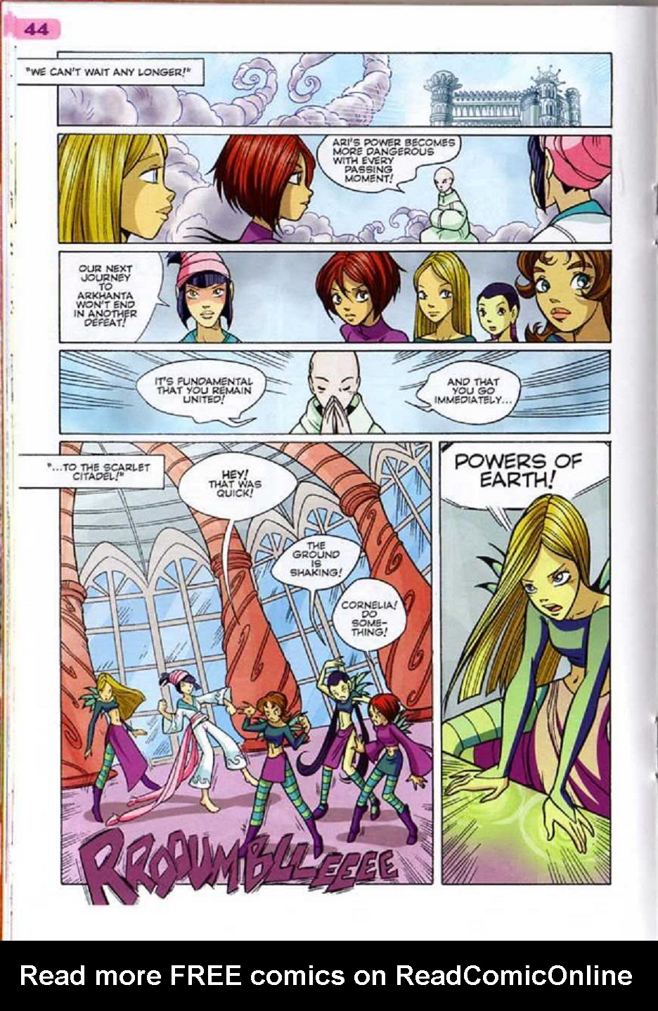 Read online W.i.t.c.h. comic -  Issue #30 - 30