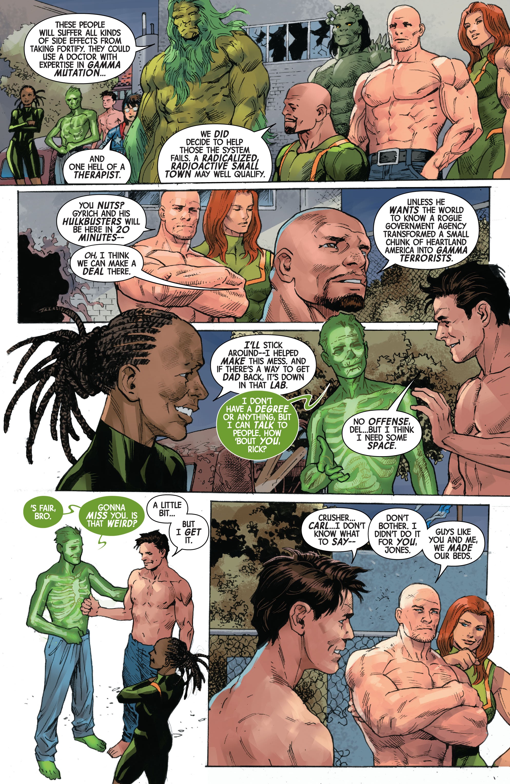 Read online Gamma Flight comic -  Issue #5 - 21