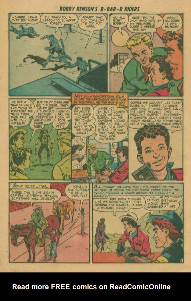 Read online Bobby Benson's B-Bar-B Riders comic -  Issue #1 - 32