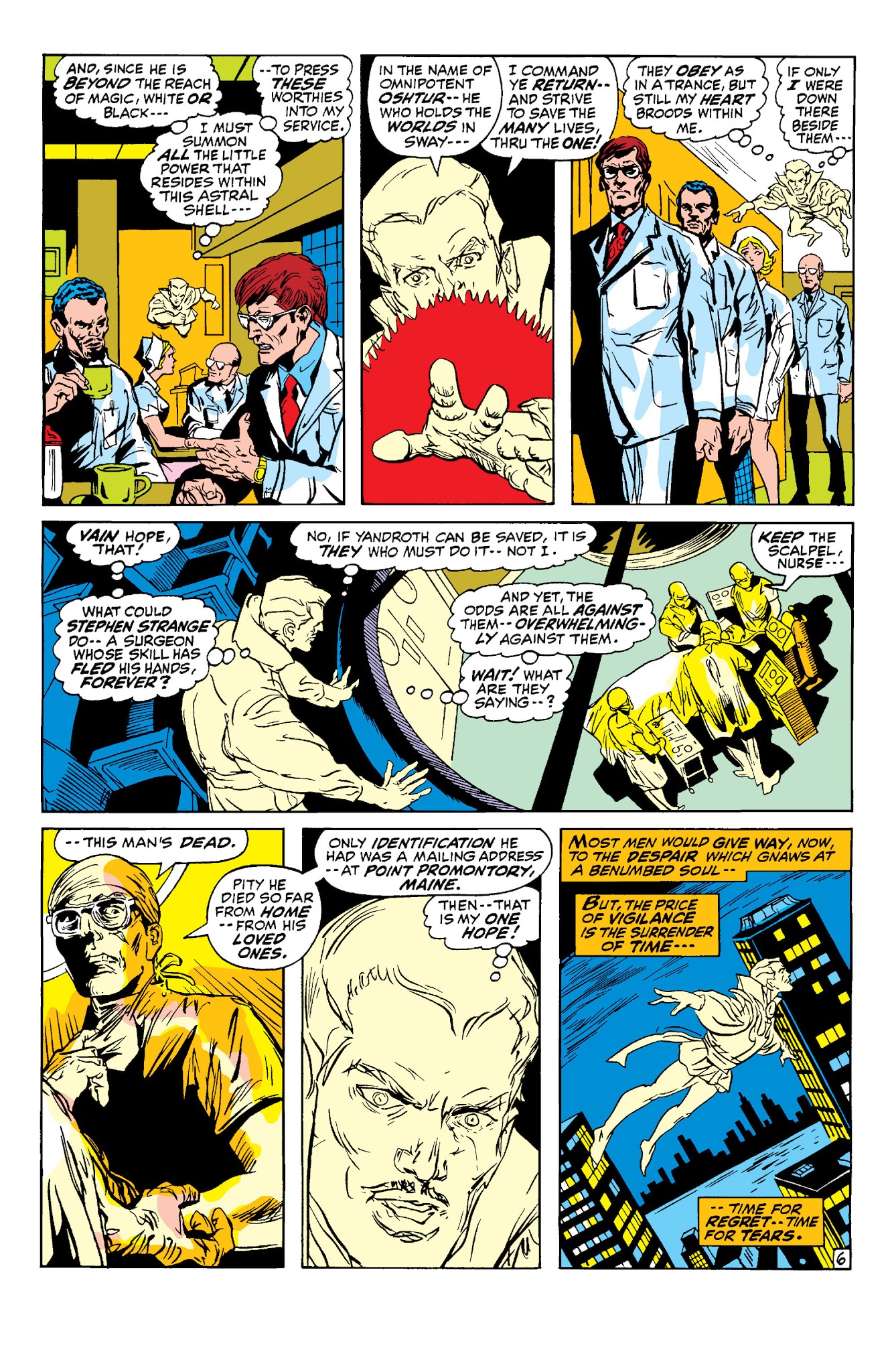 Read online Doctor Strange: A Separate Reality comic -  Issue # TPB - 135