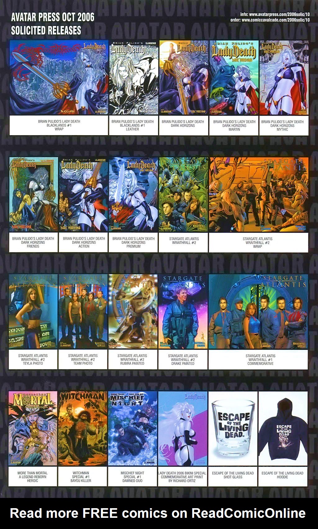 Read online Brian Pulido's Lady Death: Blacklands comic -  Issue #1 - 29