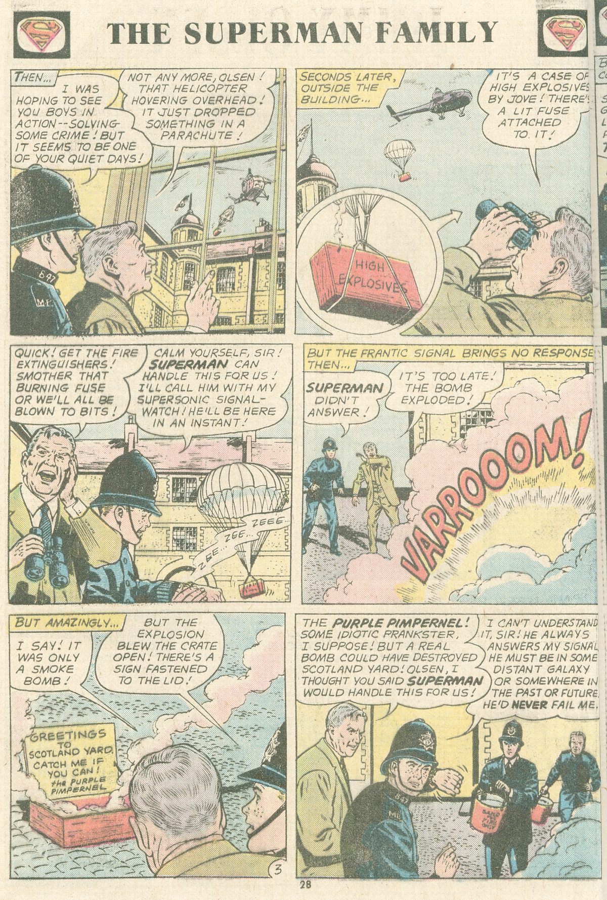 Read online The Superman Family comic -  Issue #165 - 28