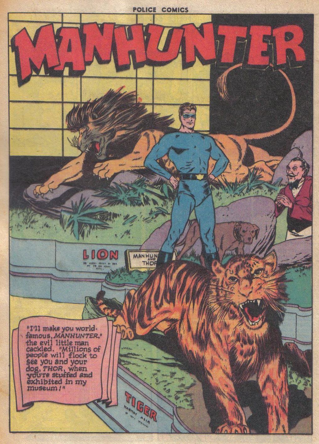 Read online Police Comics comic -  Issue #35 - 31