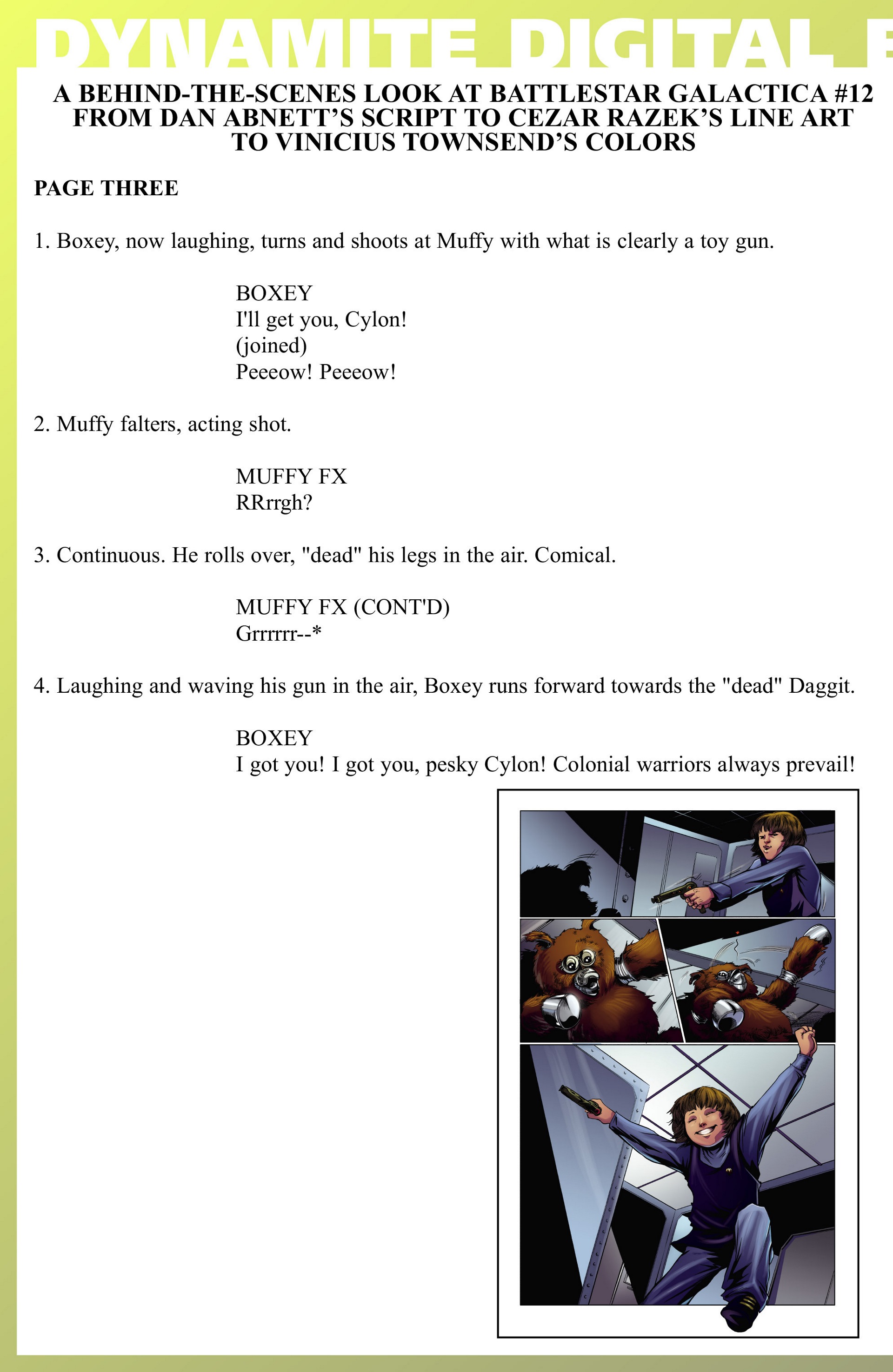 Read online Classic Battlestar Galactica (2013) comic -  Issue #12 - 30