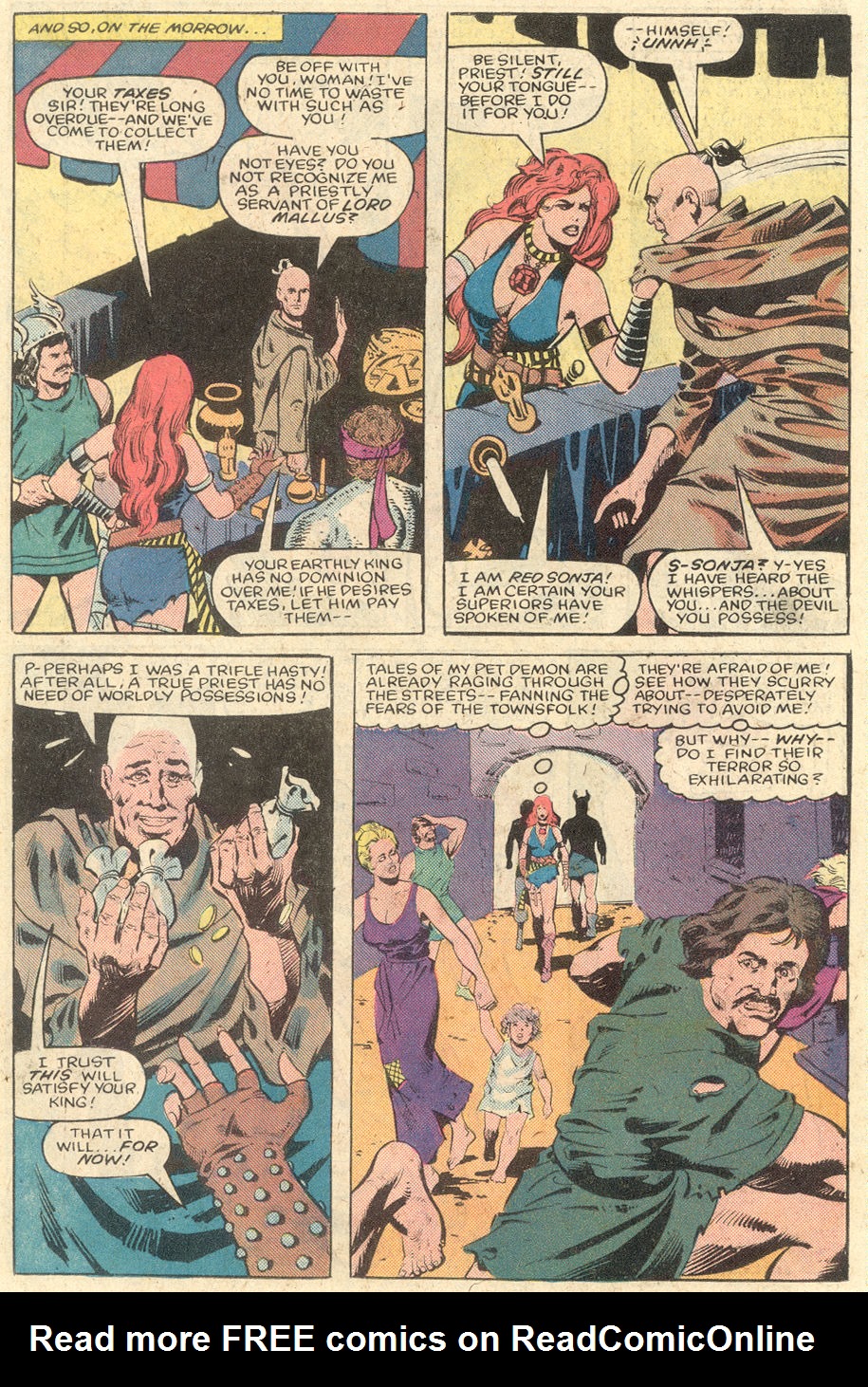Read online Red Sonja (3rd Series) comic -  Issue #1 - 21