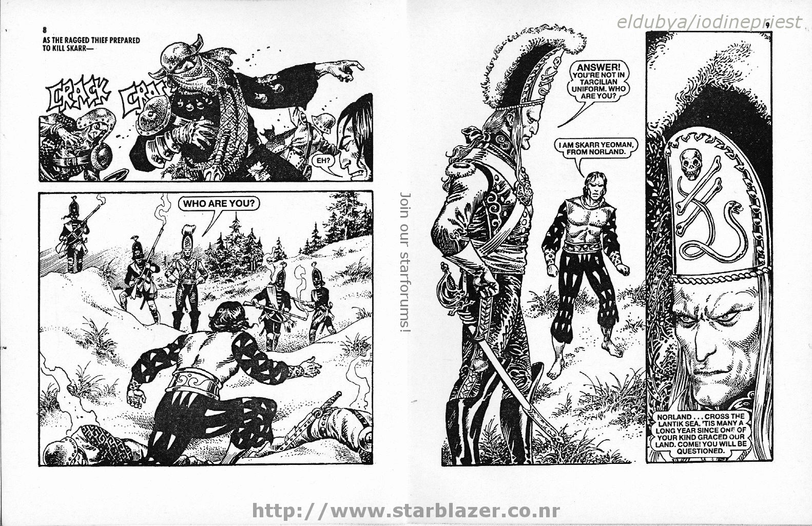Read online Starblazer comic -  Issue #213 - 6