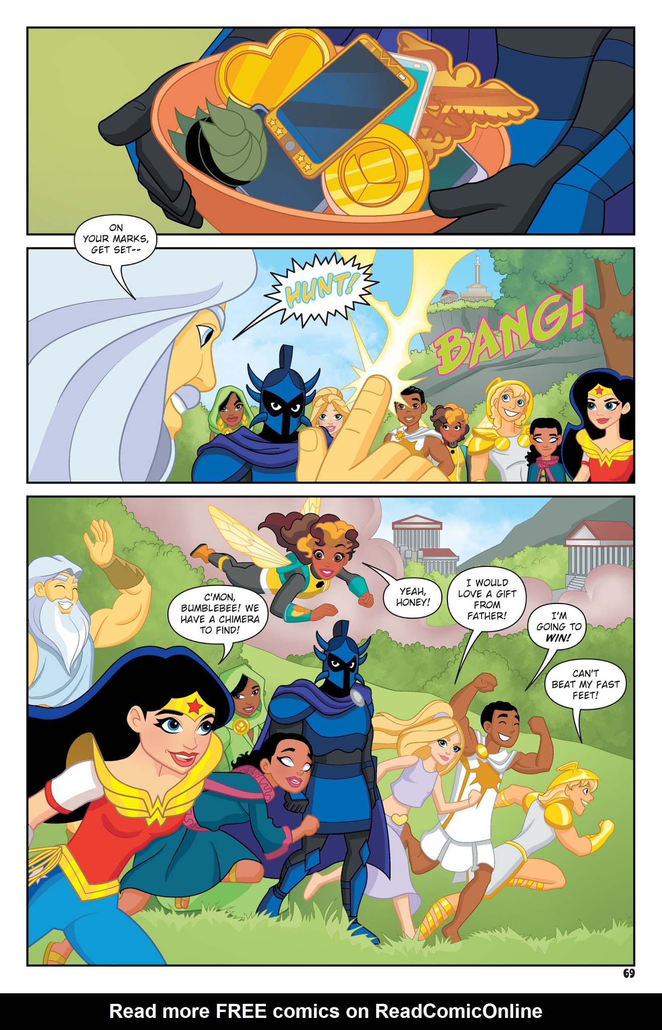 Read online DC Super Hero Girls: Summer Olympus comic -  Issue # TPB - 67