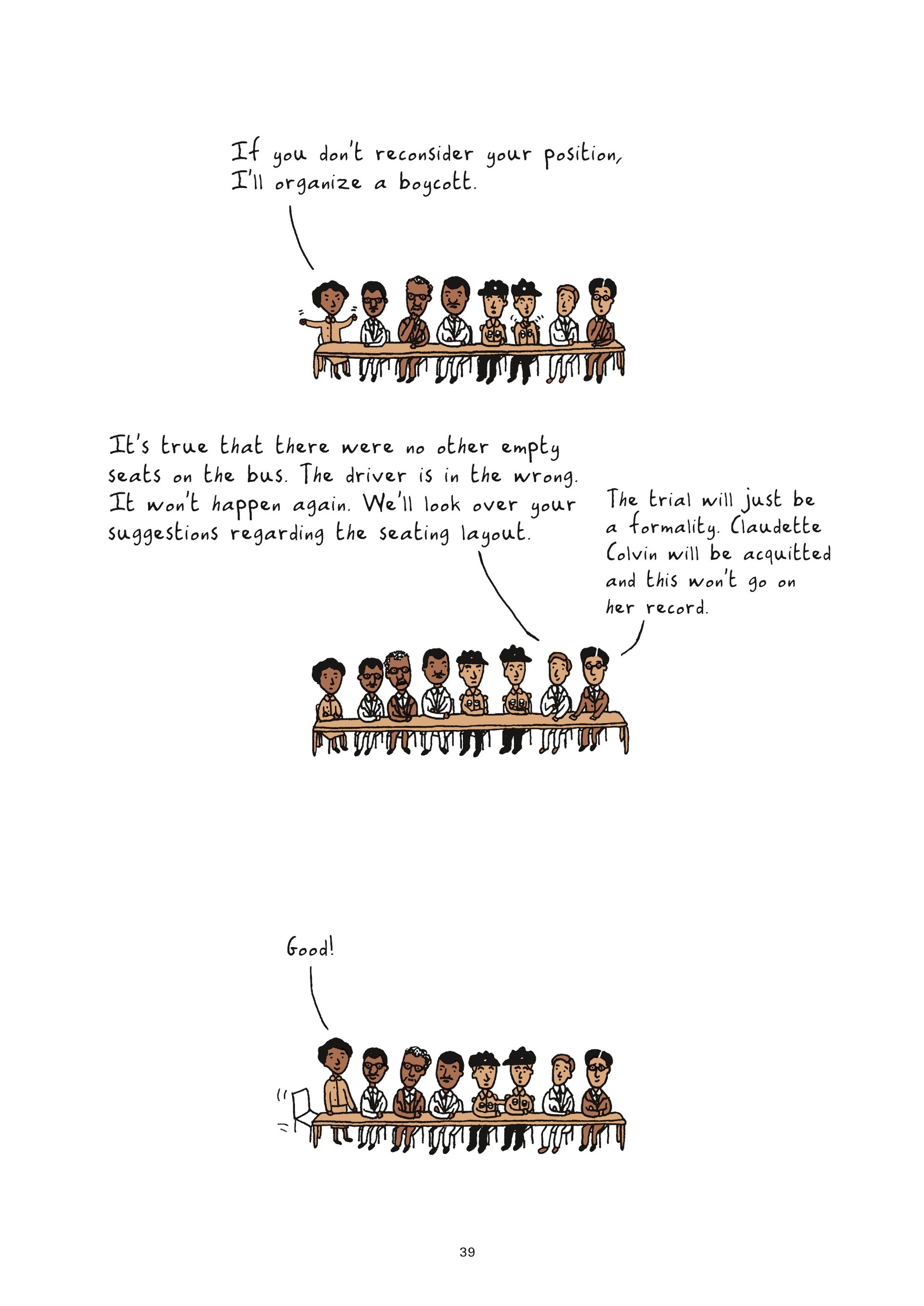 Read online Colored: The Unsung Life of Claudette Colvin comic -  Issue # TPB - 39