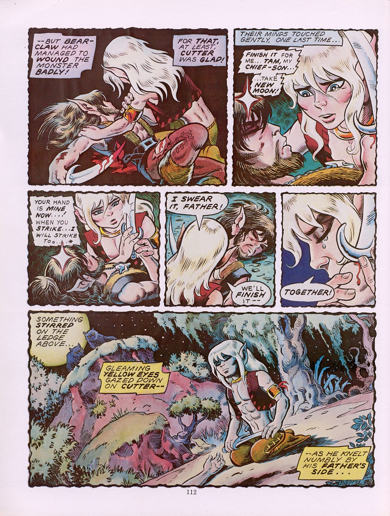 Read online ElfQuest (Starblaze Edition) comic -  Issue # TPB 1 - 121