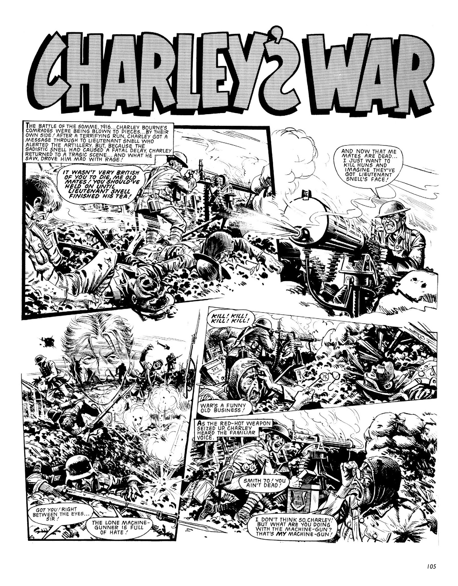Read online Charley's War: The Definitive Collection comic -  Issue # TPB - 105