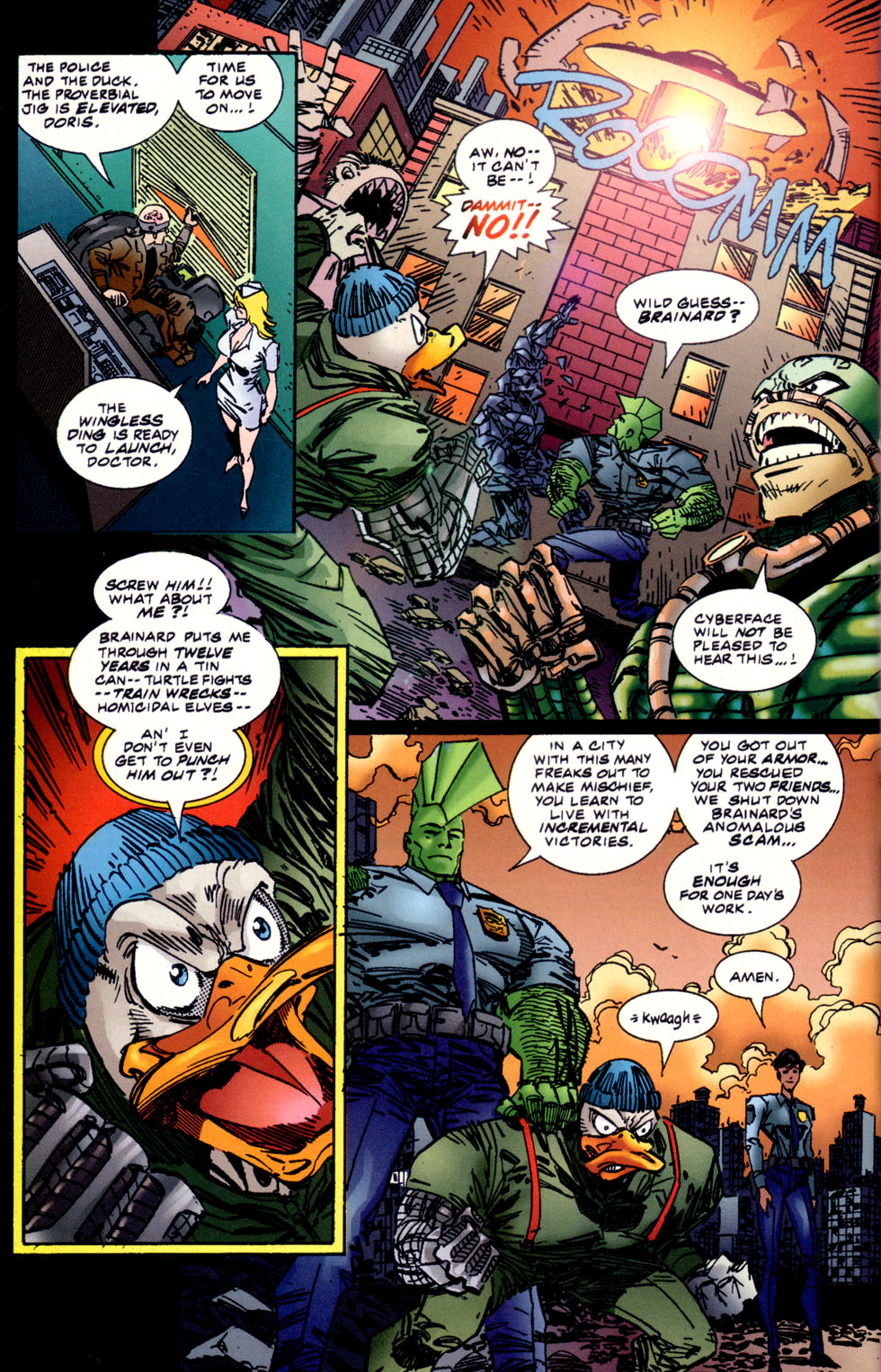 Read online The Savage Dragon/Destroyer Duck comic -  Issue # Full - 39