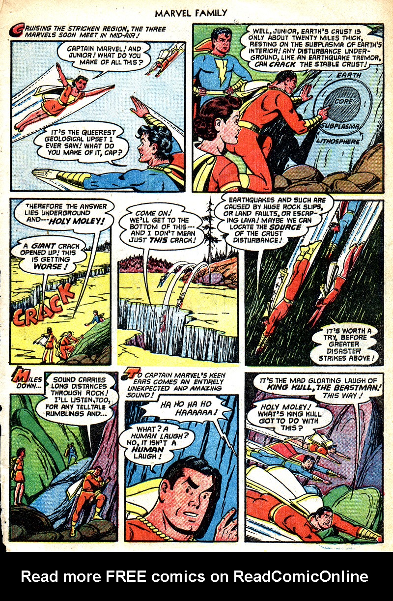 Read online The Marvel Family comic -  Issue #73 - 7