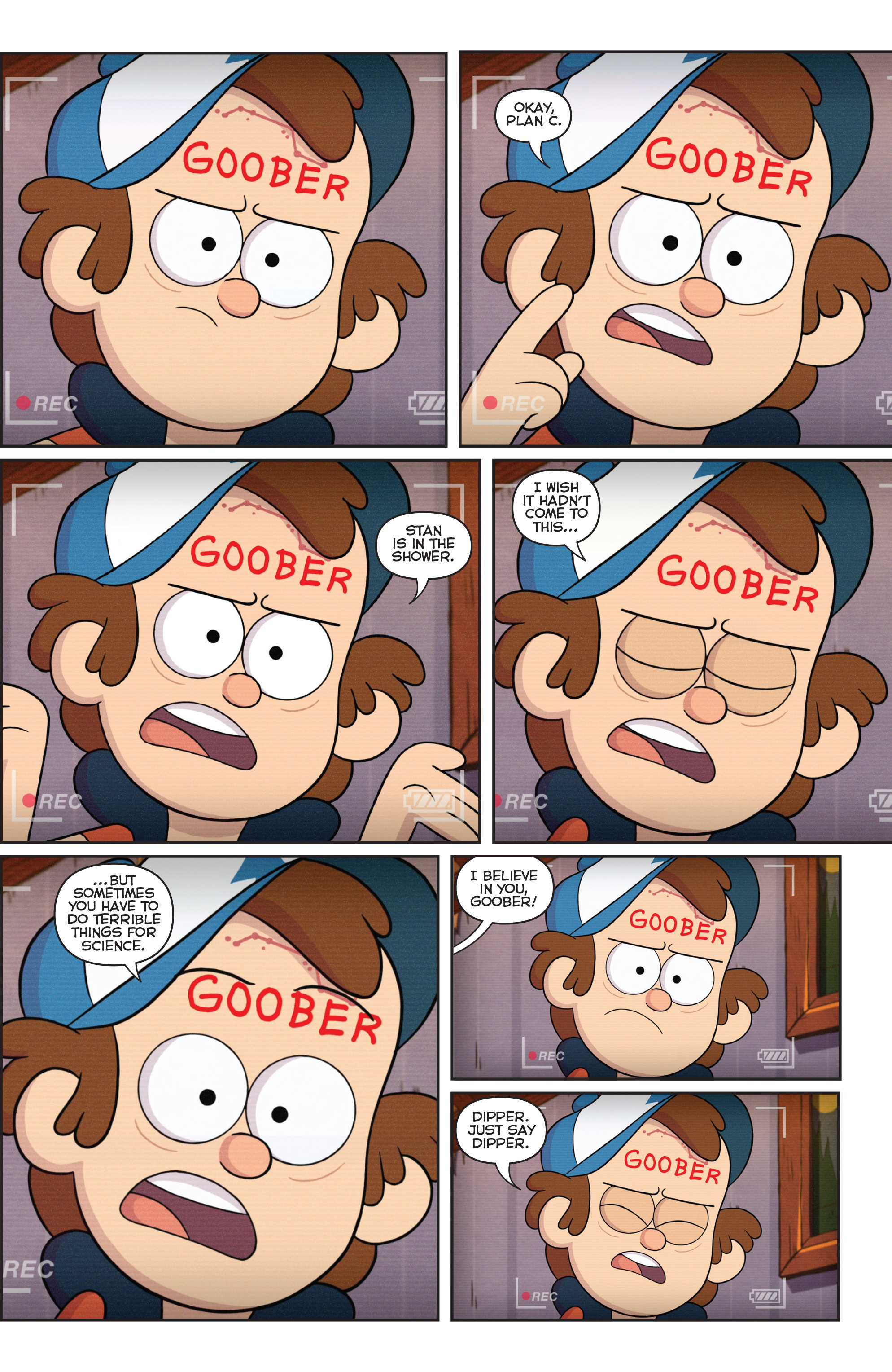 Read online Disney Gravity Falls Shorts Cinestory Comic comic -  Issue #2 - 7