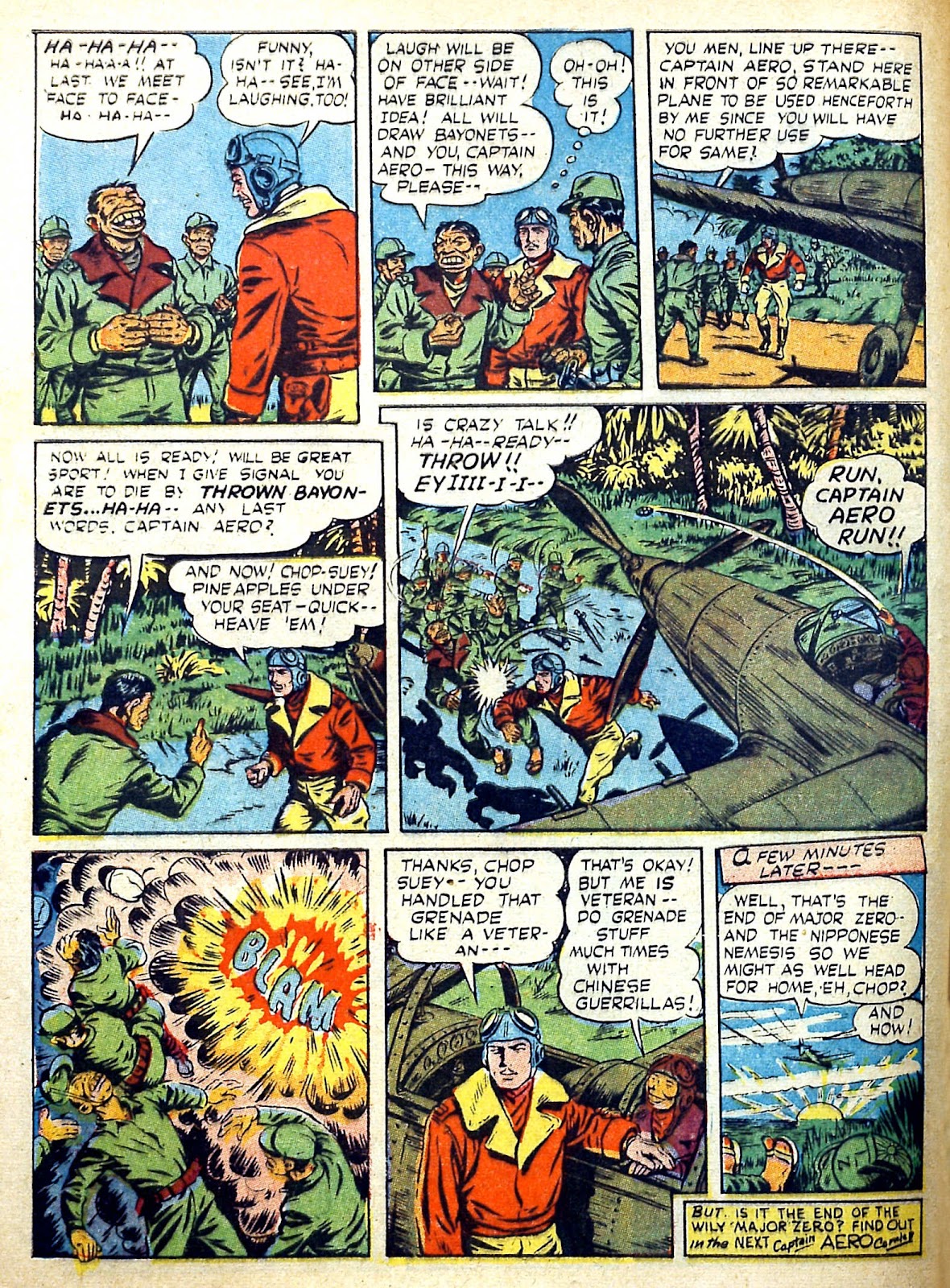 Captain Aero Comics issue 16 - Page 10