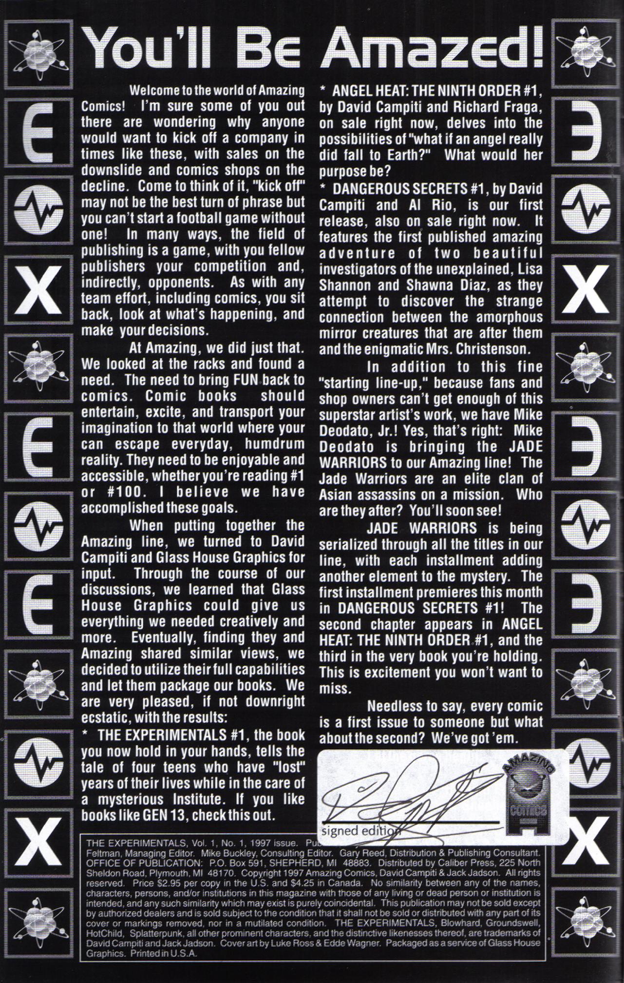 Read online Experimentals comic -  Issue # Full - 2