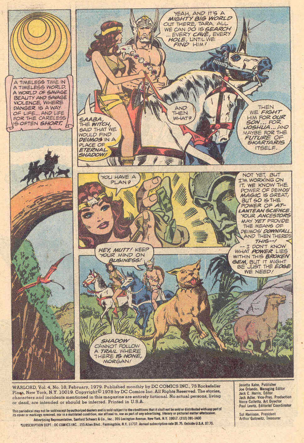 Read online Warlord (1976) comic -  Issue #18 - 2