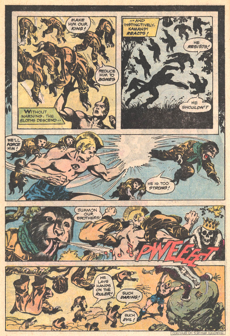 Read online Kamandi, The Last Boy On Earth comic -  Issue #50 - 11