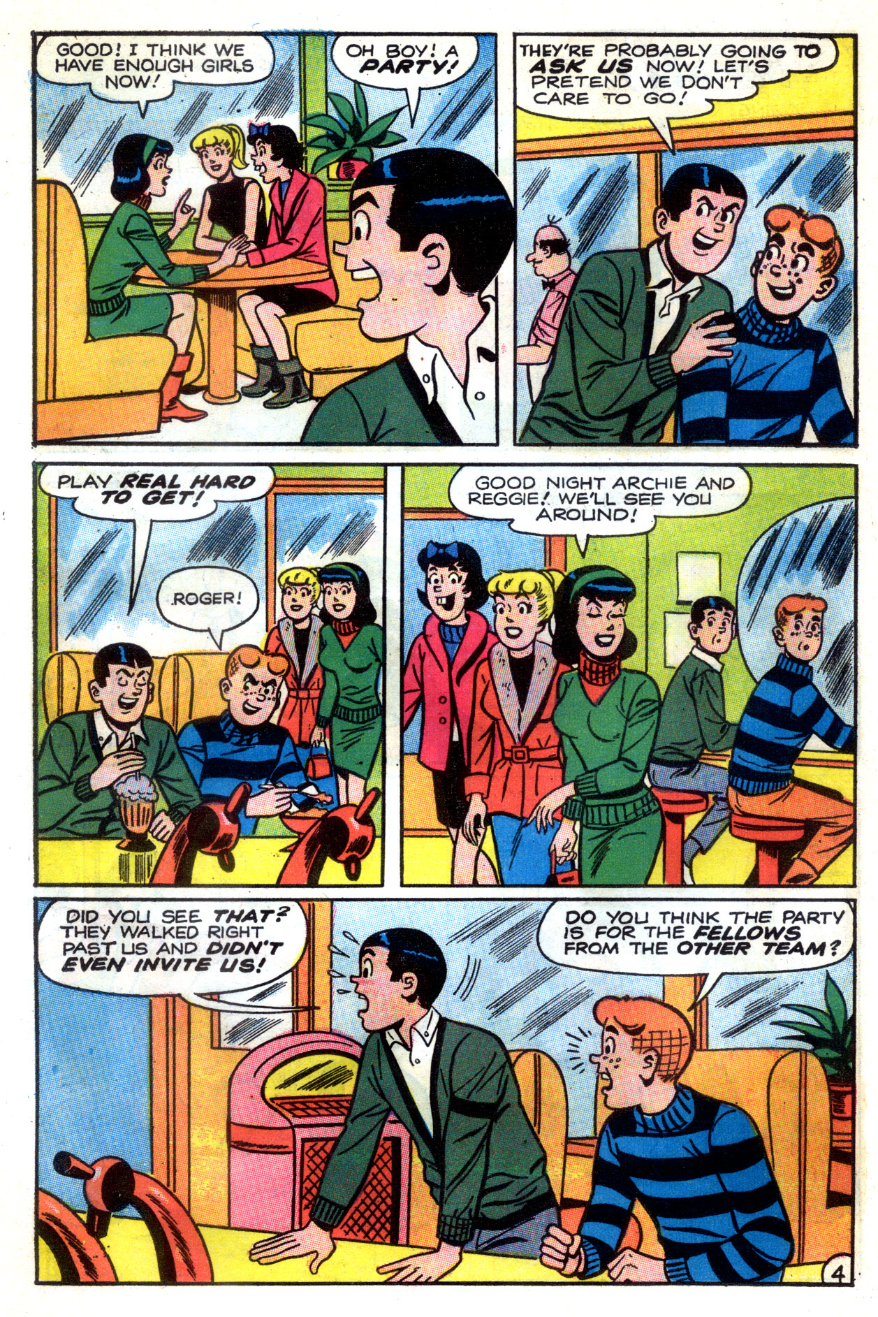 Read online Reggie and Me (1966) comic -  Issue #22 - 22