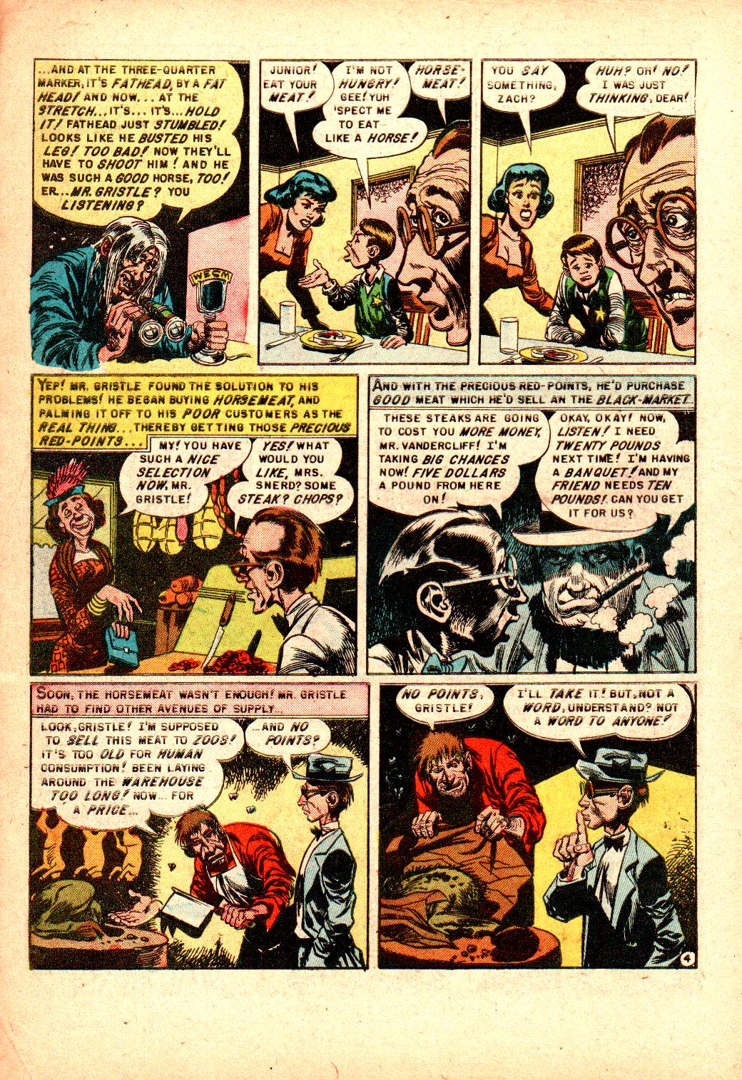 Read online Tales From The Crypt (1950) comic -  Issue #32 - 7