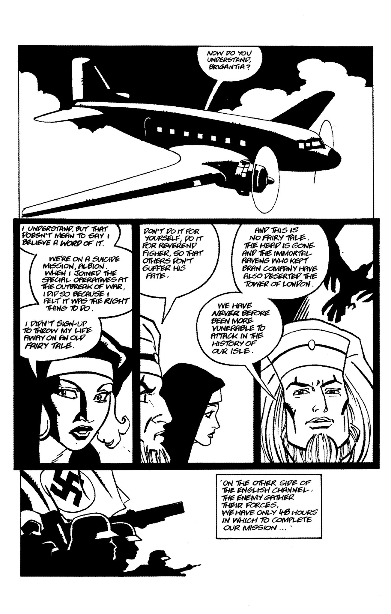 Read online Warrior Nun Brigantia comic -  Issue #1 - 17