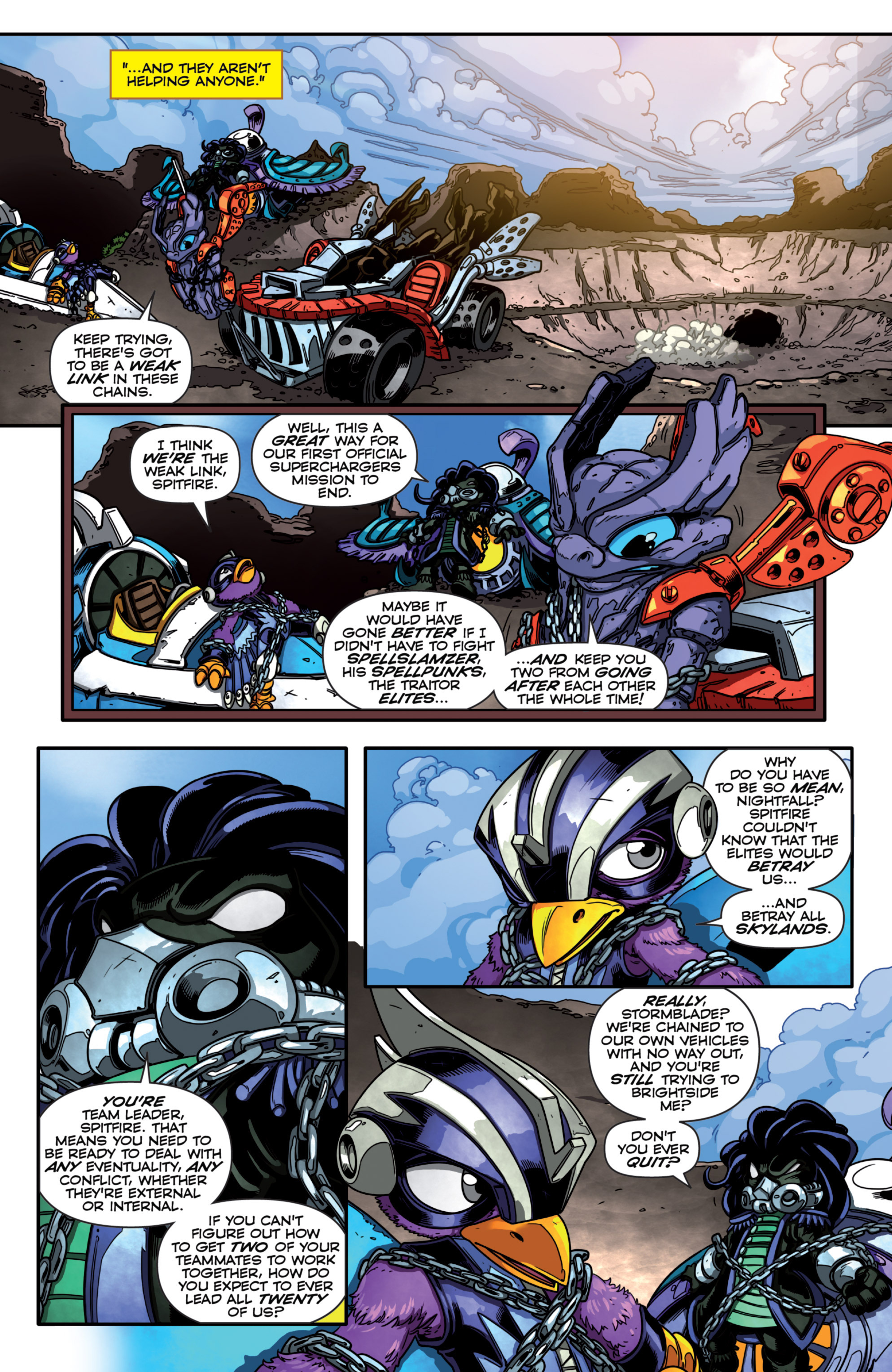 Read online Skylanders Superchargers comic -  Issue #3 - 5