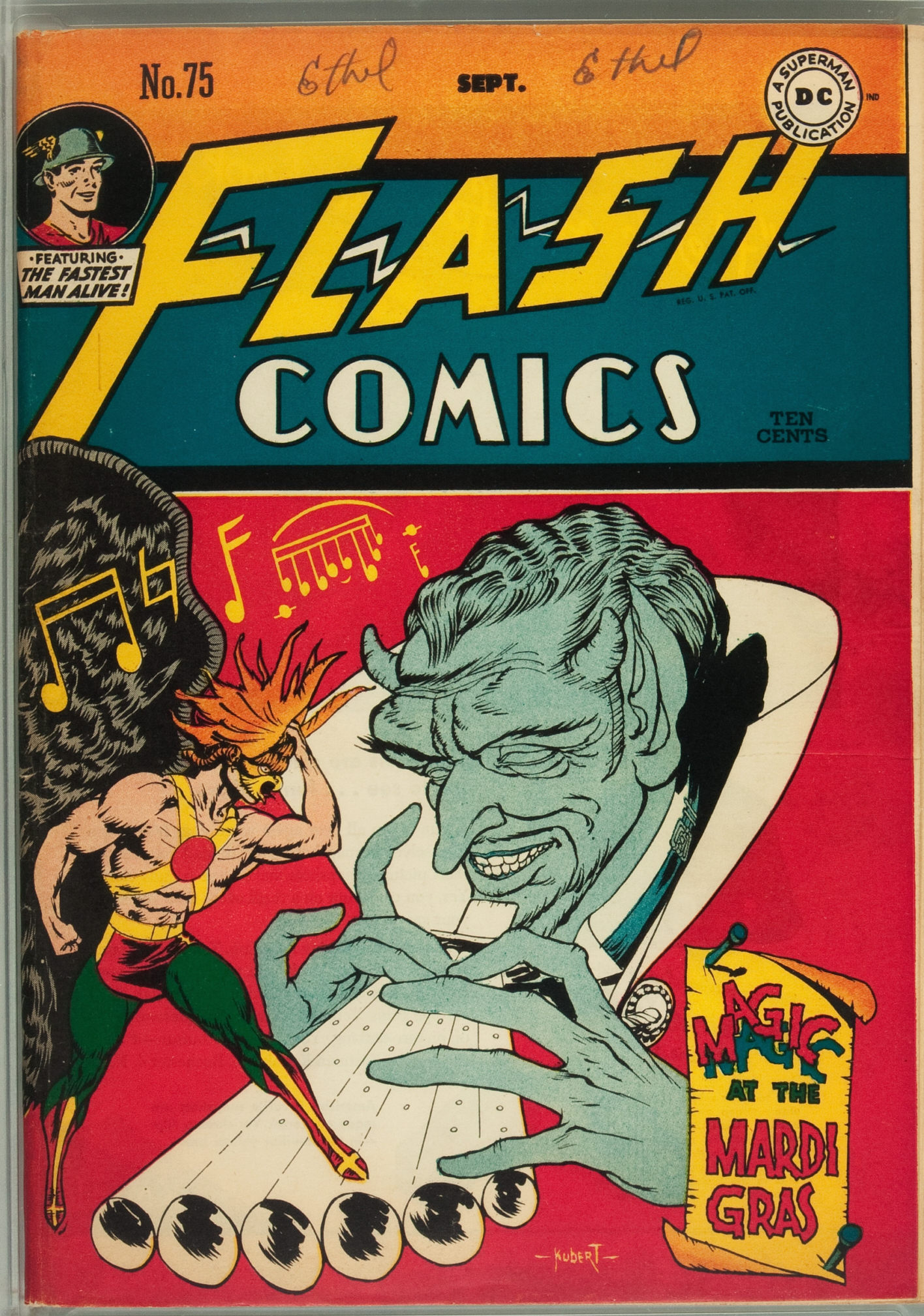 Read online Flash Comics comic -  Issue #75 - 1