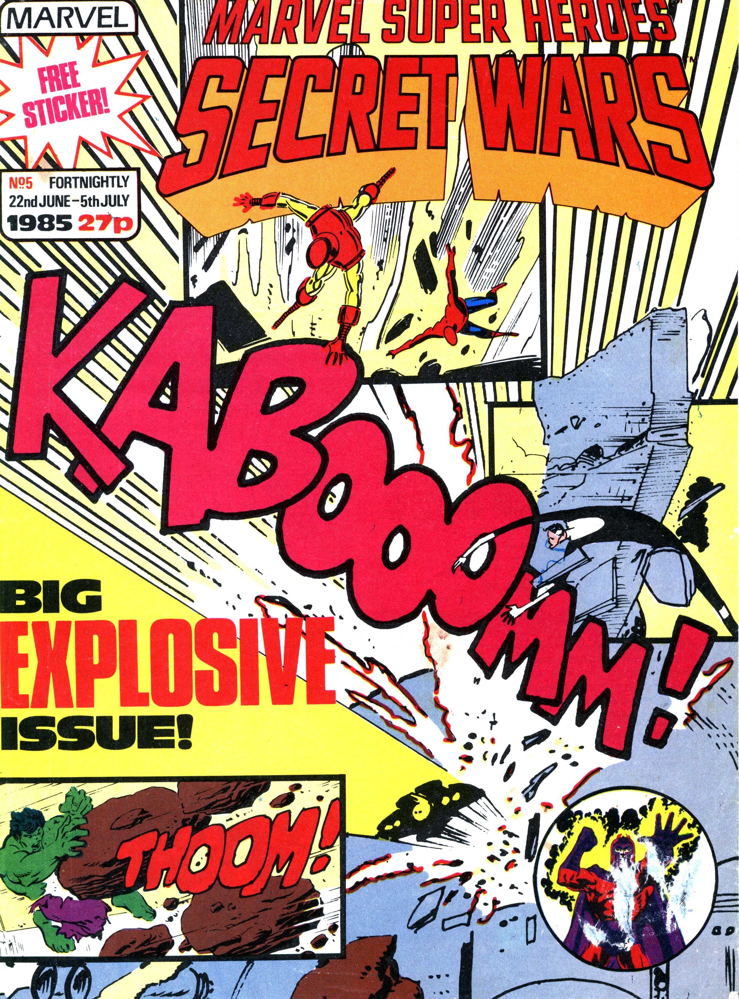 Read online Secret Wars (1985) comic -  Issue #5 - 1