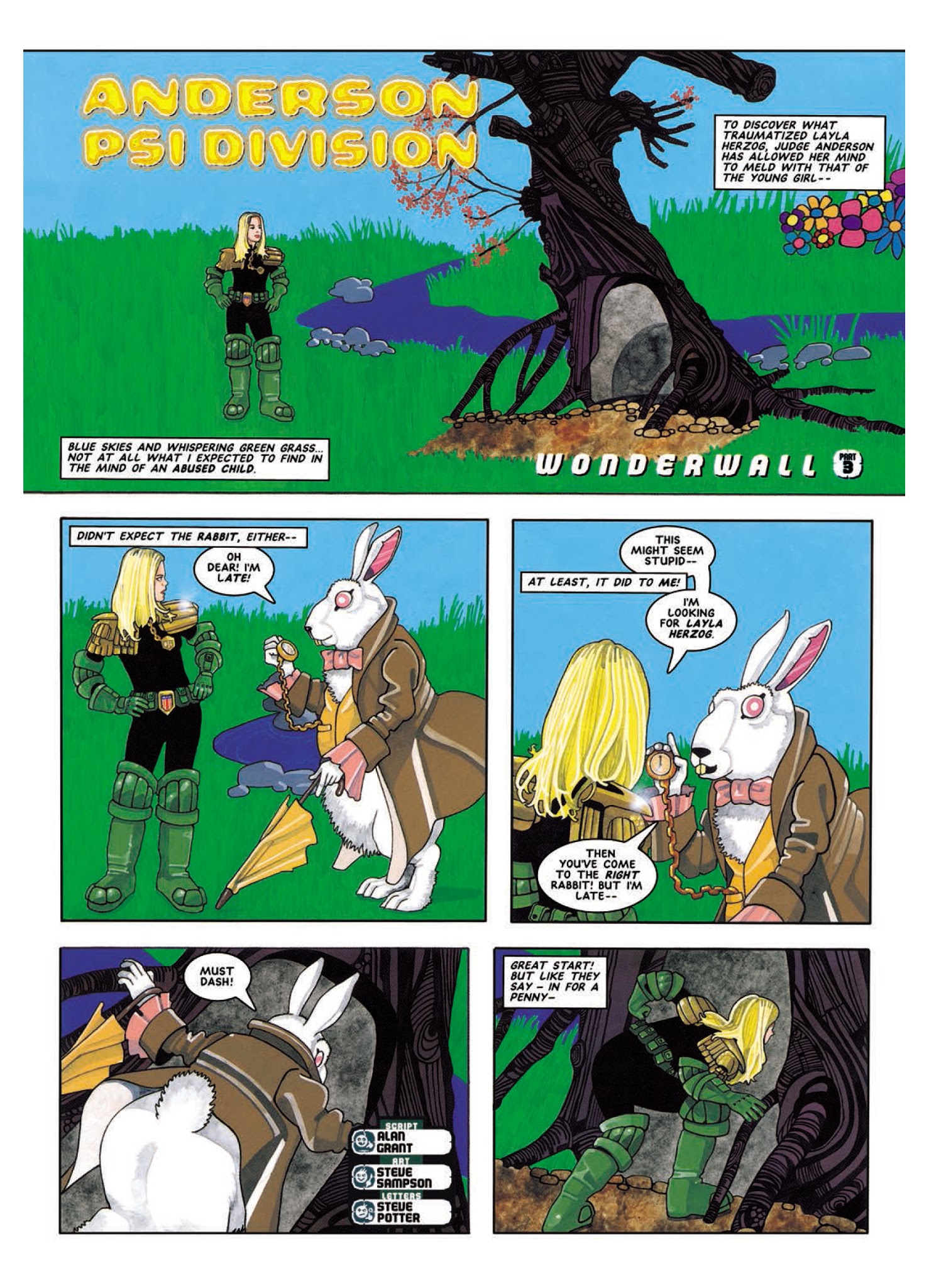 Read online Judge Anderson: The Psi Files comic -  Issue # TPB 3 - 132