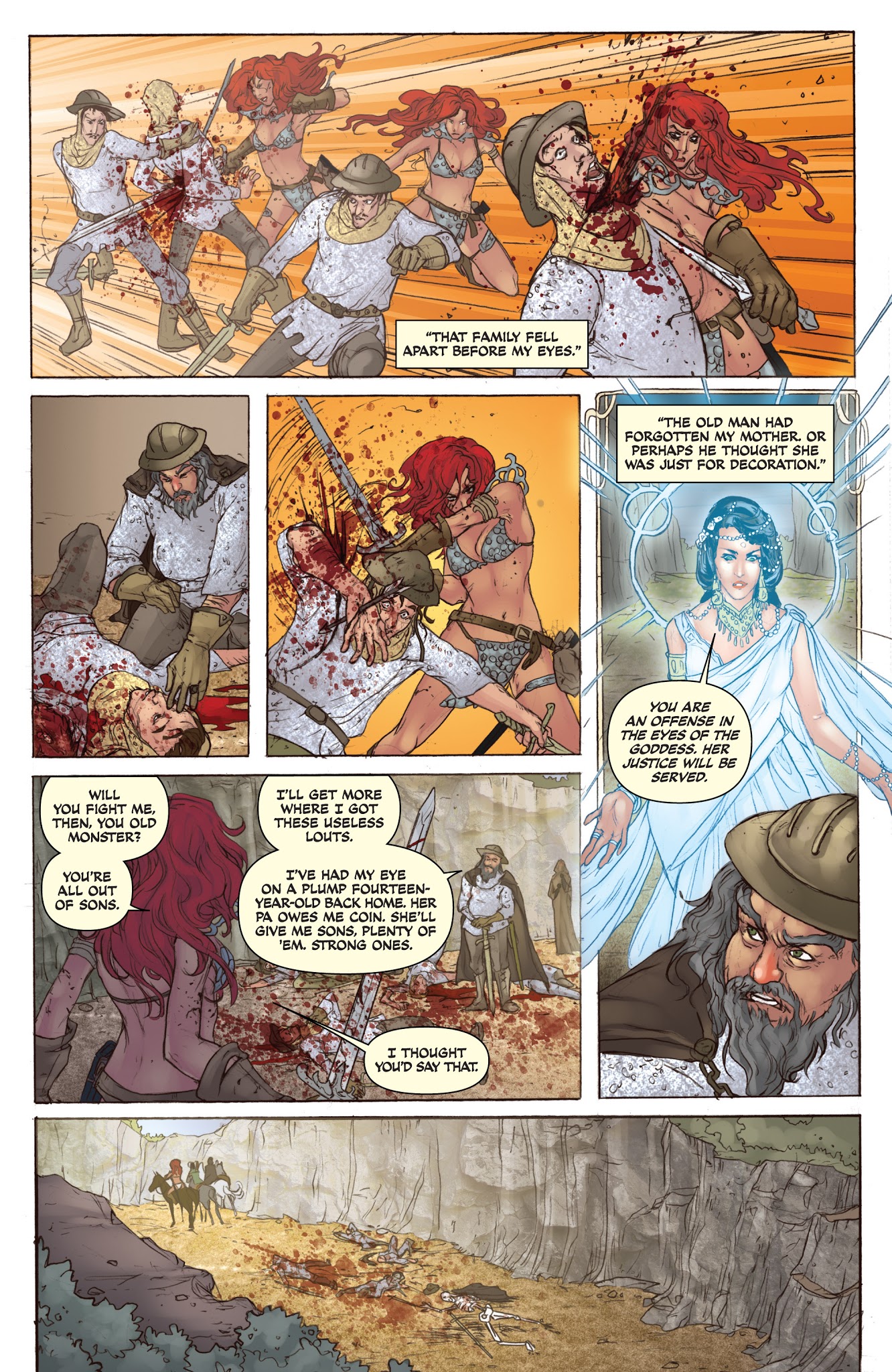 Read online Legends of Red Sonja comic -  Issue # TPB - 49