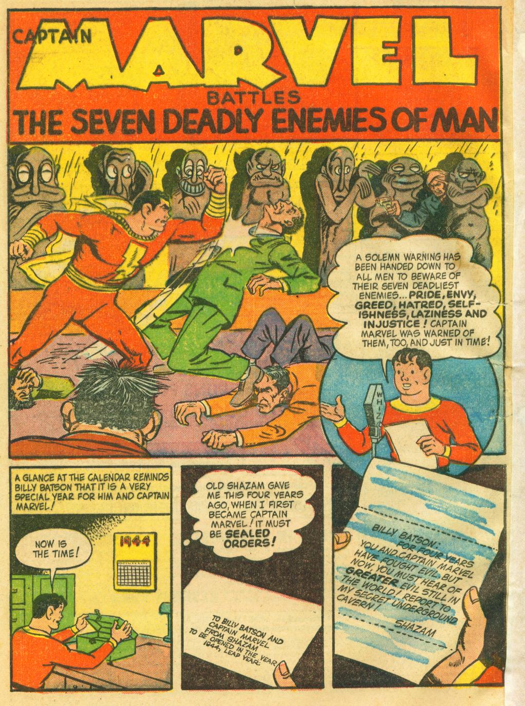 Read online Captain Marvel Adventures comic -  Issue #41 - 4