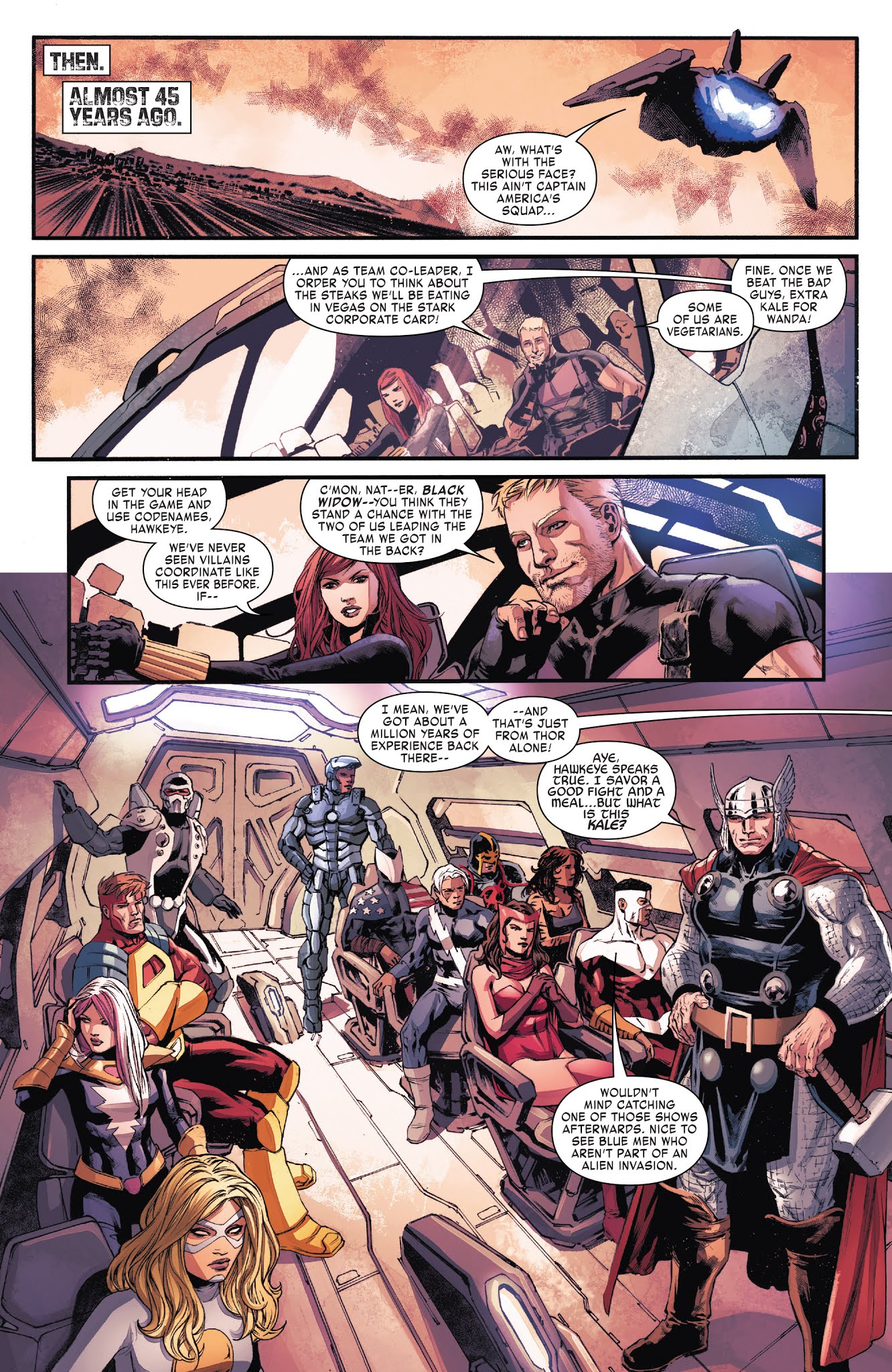 Read online Old Man Hawkeye comic -  Issue #7 - 2