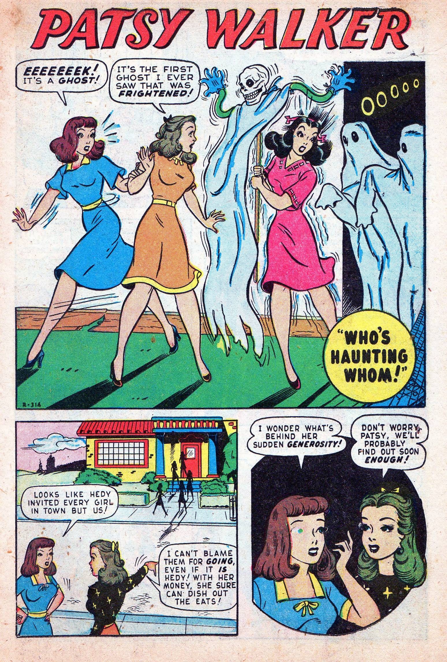 Read online Patsy Walker comic -  Issue #14 - 15