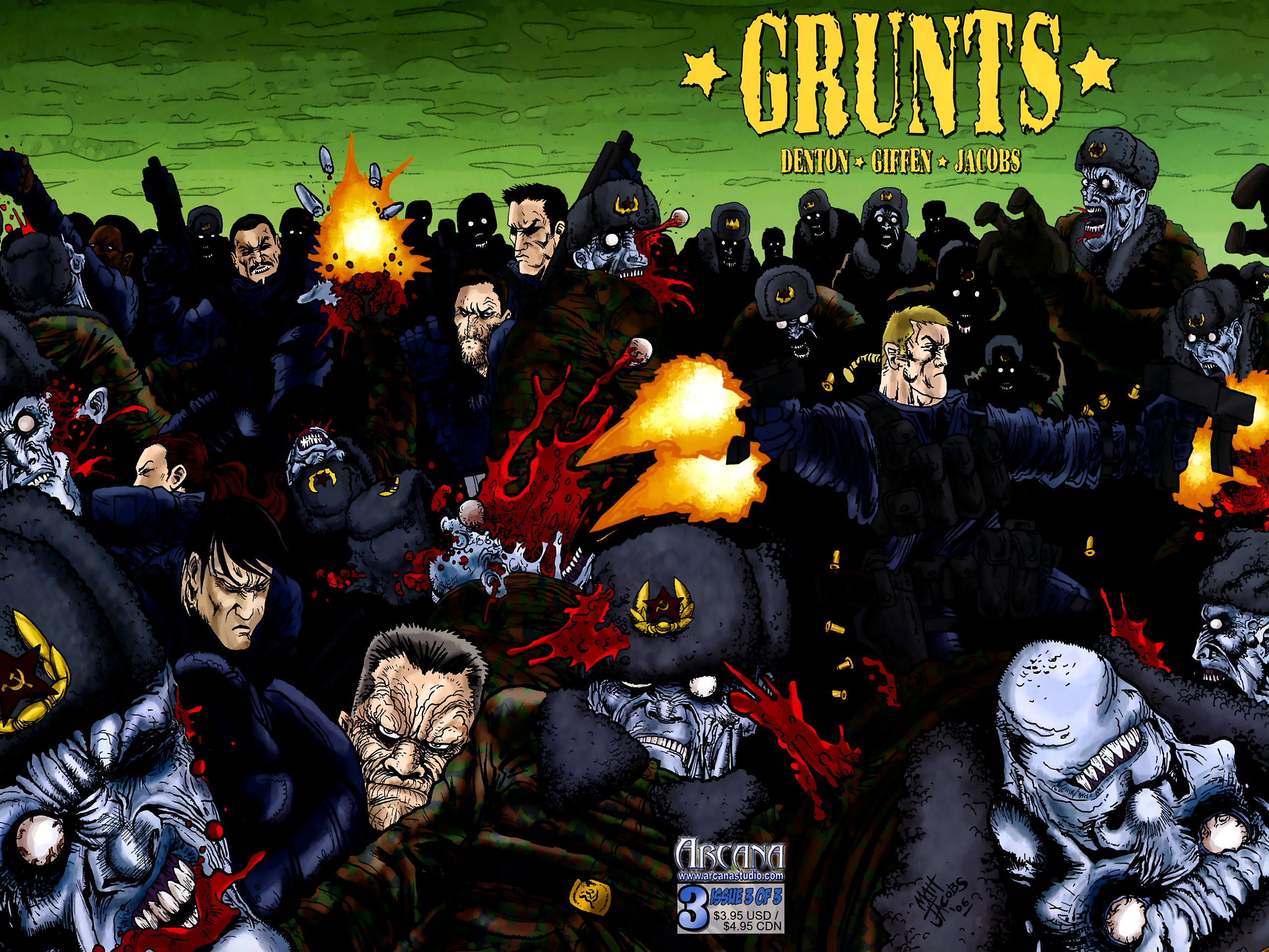 Read online Grunts comic -  Issue #3 - 1
