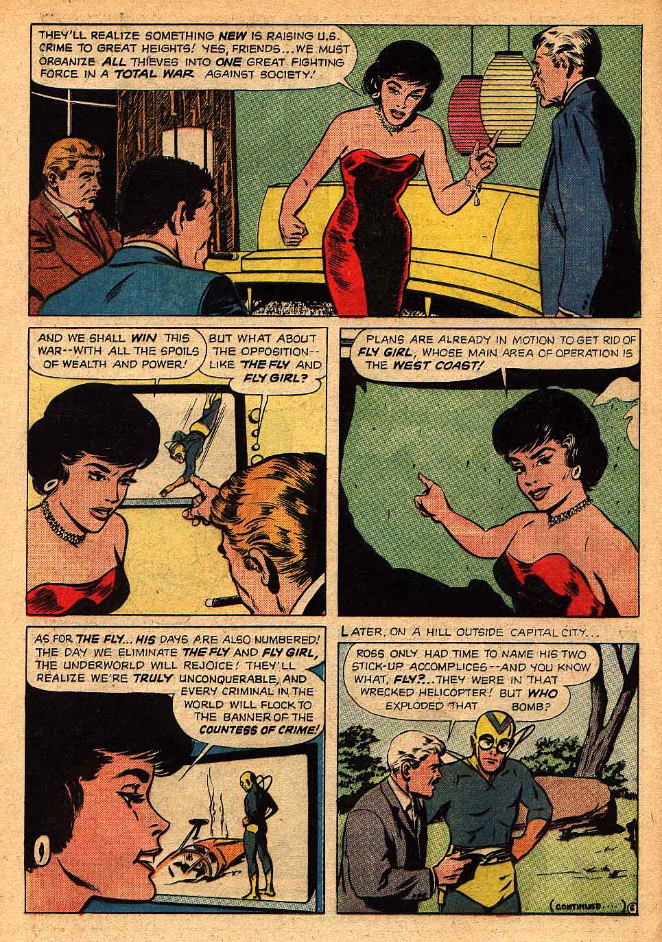 Read online Adventures of the Fly comic -  Issue #25 - 8