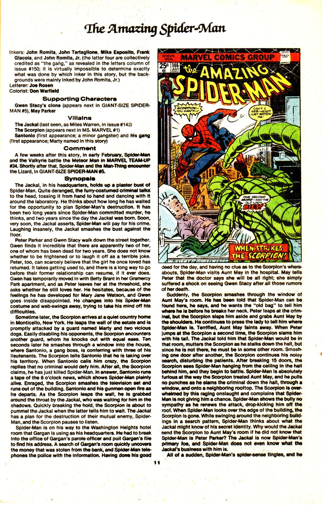 Read online The Official Marvel Index to The Amazing Spider-Man comic -  Issue #6 - 13