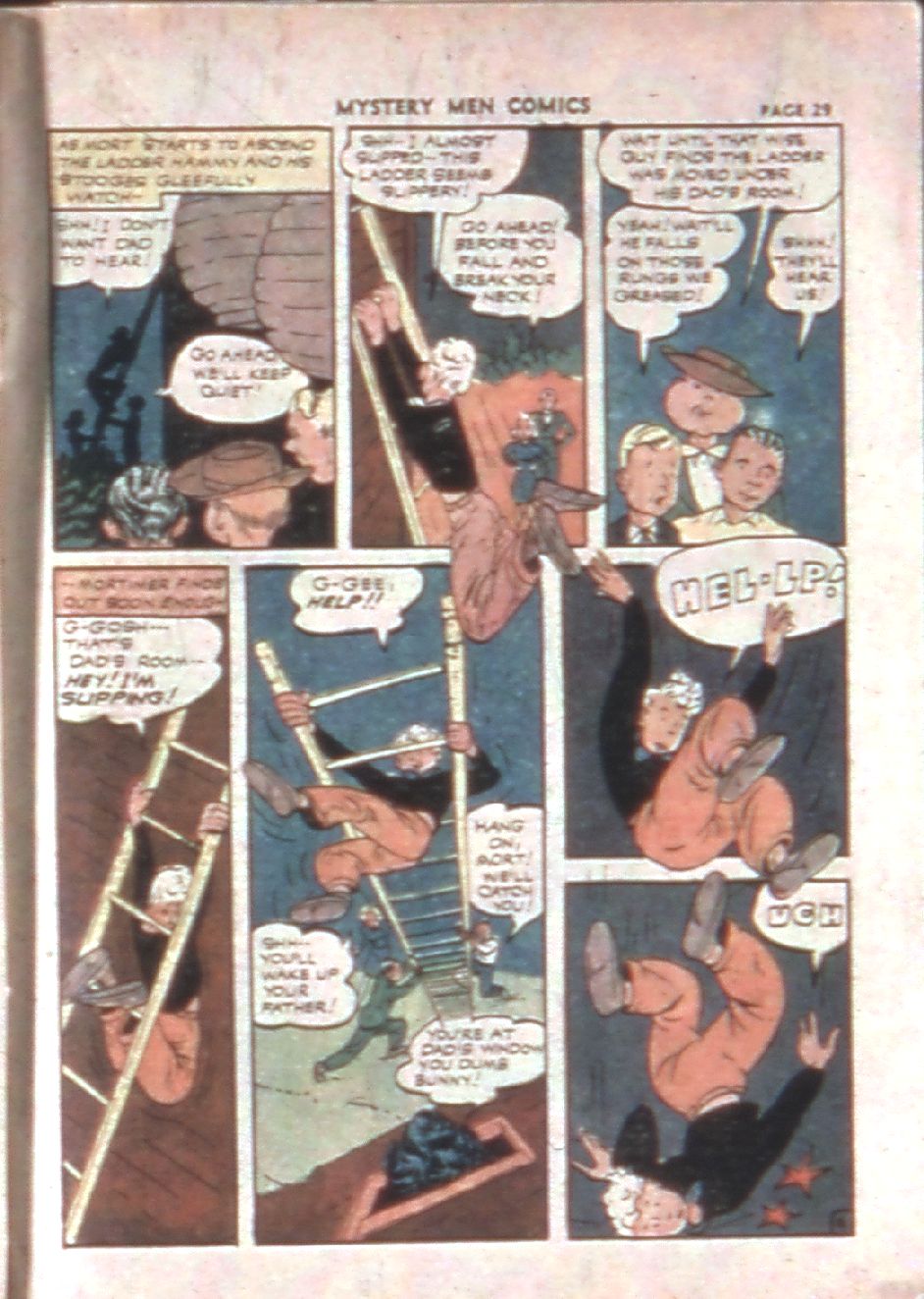 Read online Mystery Men Comics comic -  Issue #29 - 31