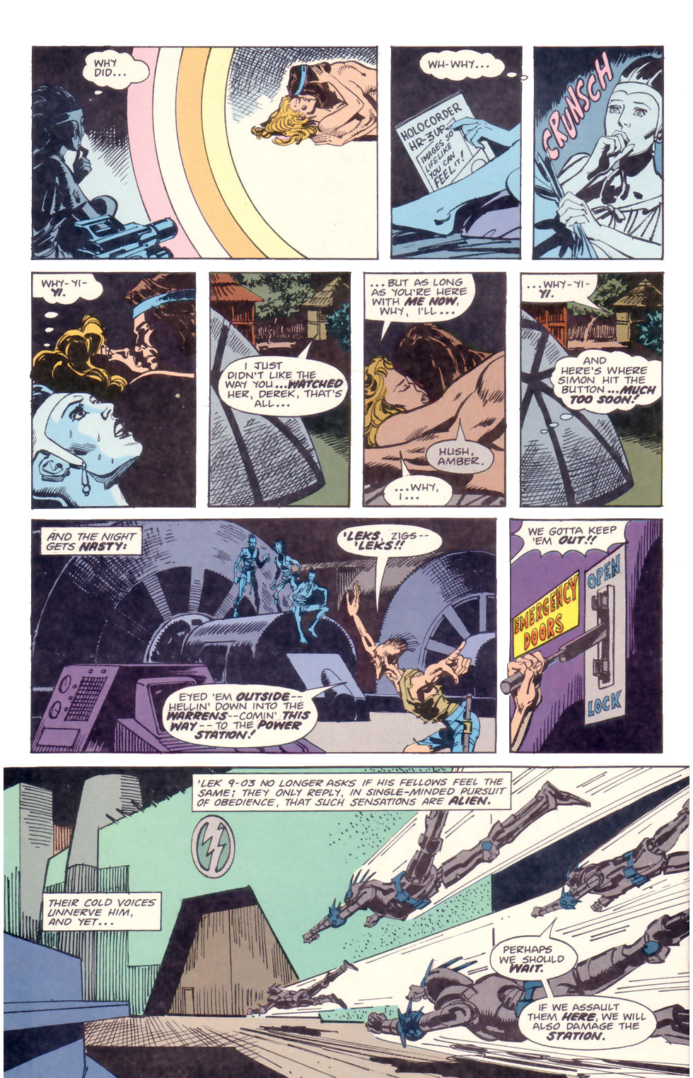 Read online Electric Warrior comic -  Issue #1 - 22