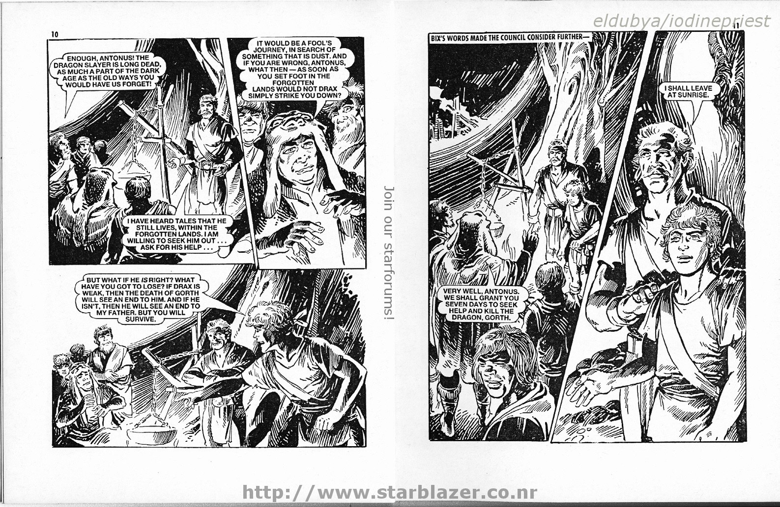 Read online Starblazer comic -  Issue #210 - 7